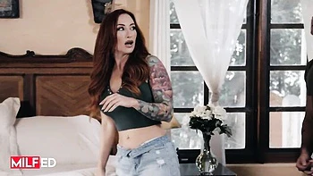 Conquering Sophia Locke and Nathan Bronson's pornstar scene