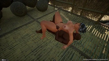 Granny gets blacked on nude beach: Blowjob, Doggy  Cowgirl Porn