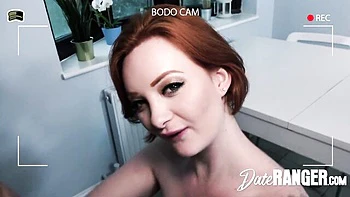 British amateur trailer with tough Zara DuRose from Date RANGER