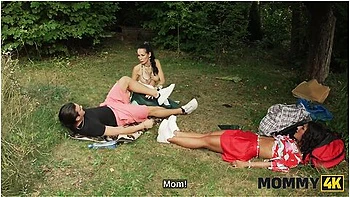 Sexy Brunette Cougar Valentina Sierra Is Having A Hard Sex With Her Offsprings Bf