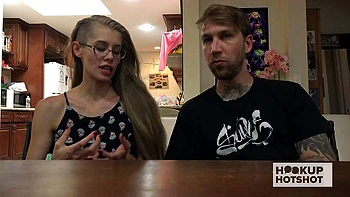 Hookup Hotshot featuring Bryan Gozzling and Kyaa Chimera's bts photoshoot sex