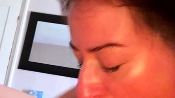 Amateur BJ Oral POV Blowjob Cumshot