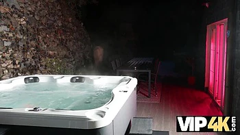 Spa smut with sneaky Dana Levy from VIP 4K
