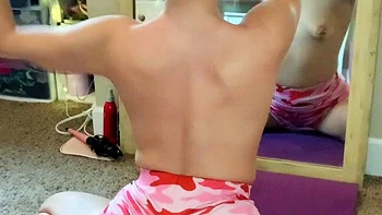 Blonde Teen Solo Masturbating On Webcam